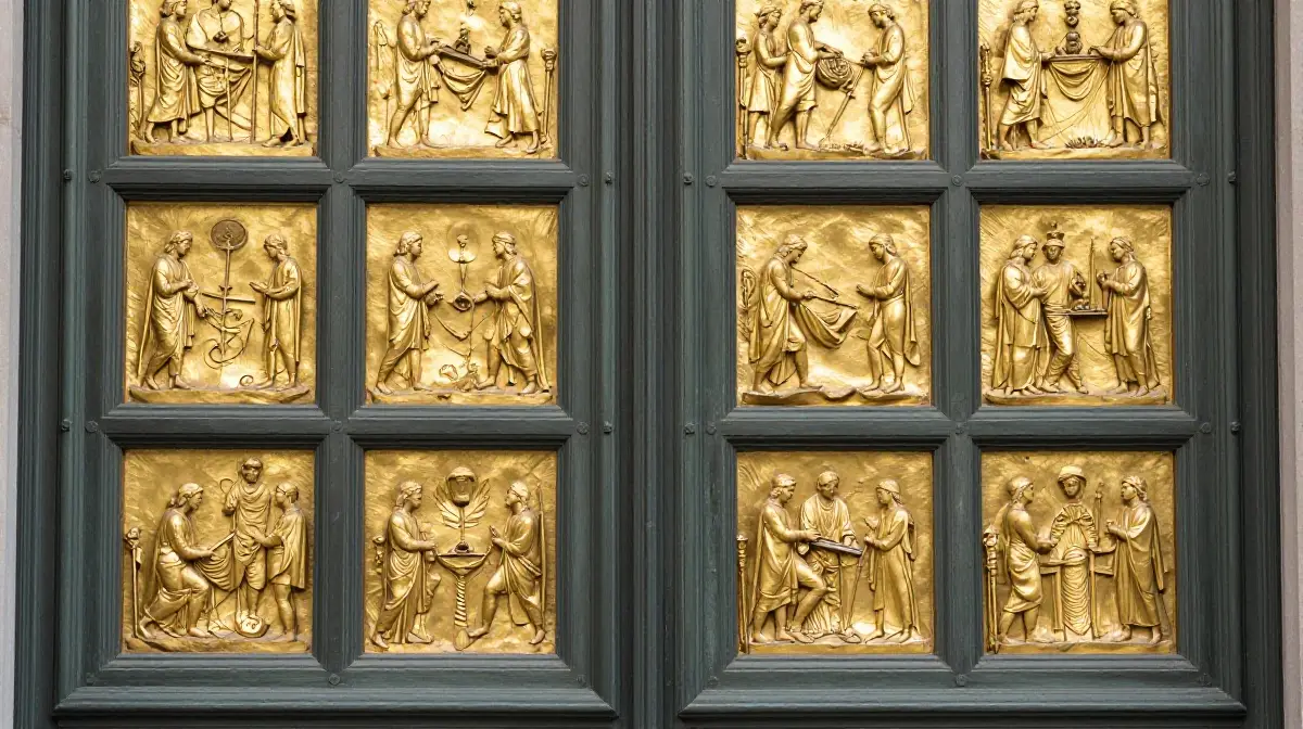 See the Baptistery and Gates of Paradise