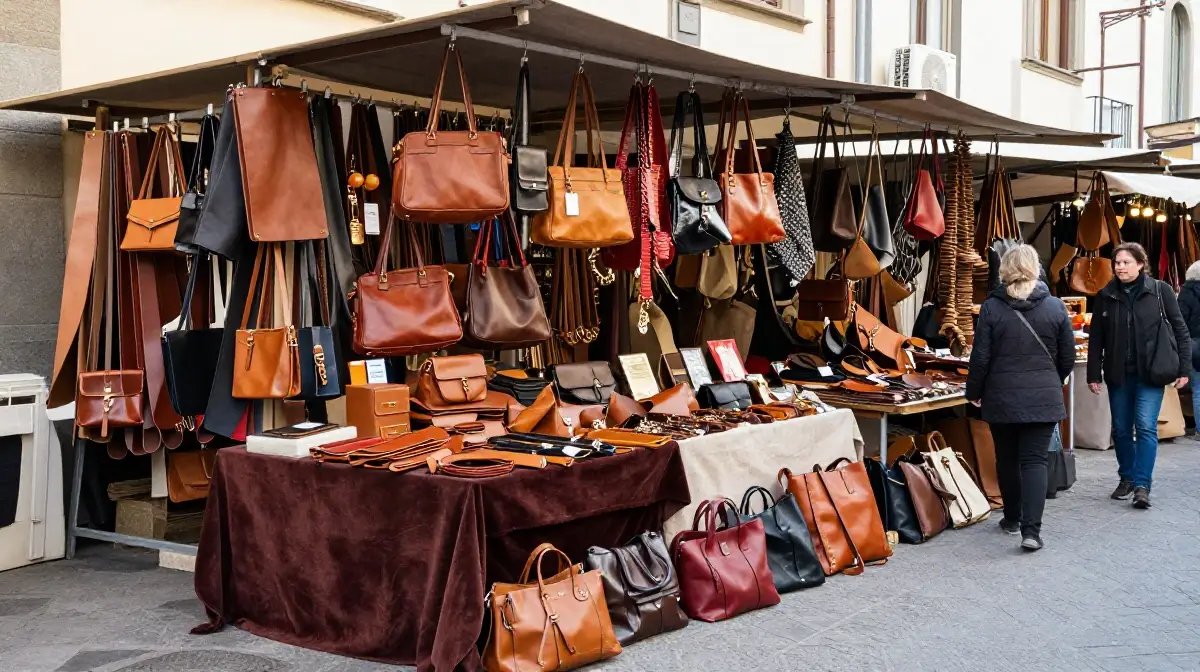 Shop for Leather Goods at the San Lorenzo Market