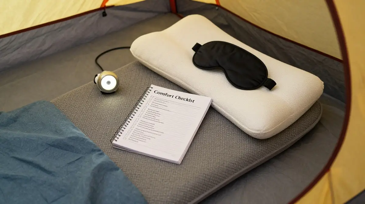 Sleeping Comfort Checklist