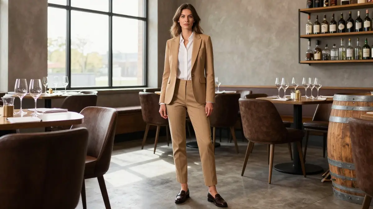 Smart Casual Blazer with Chinos