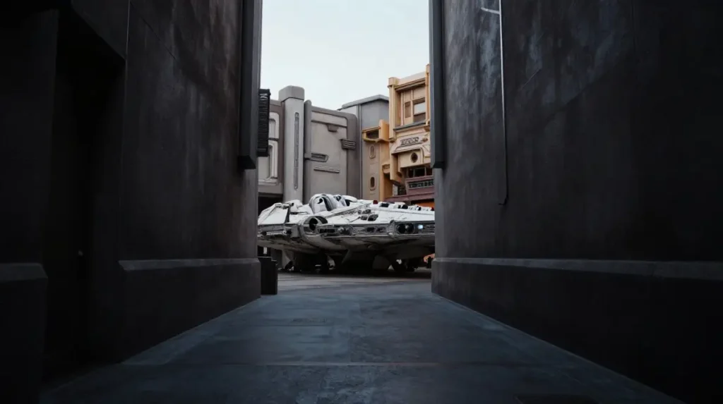 Star Wars Galaxy's Edge Atmospheric Shots
