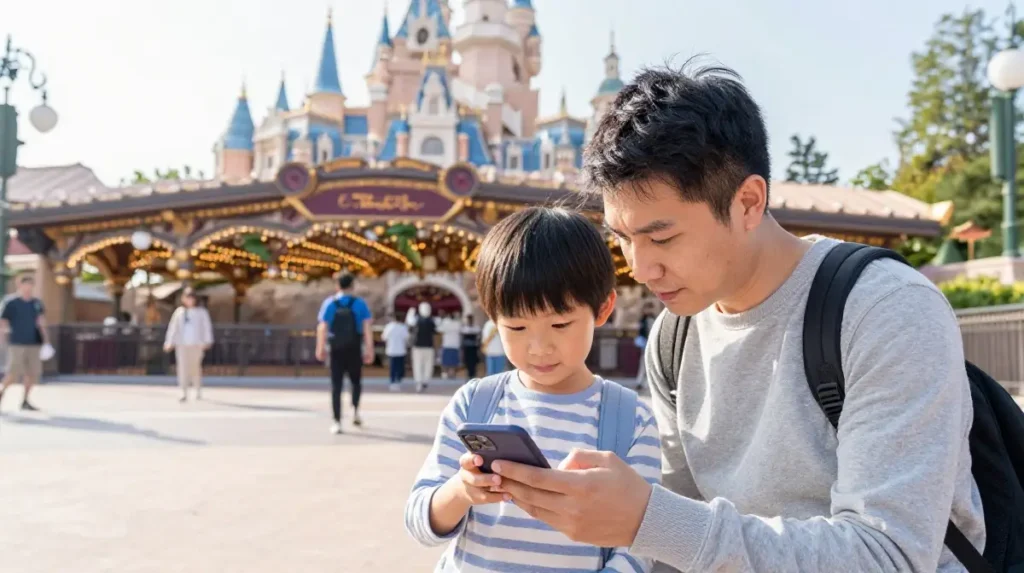 Start With the Disneyland App Before You Even Leave Home