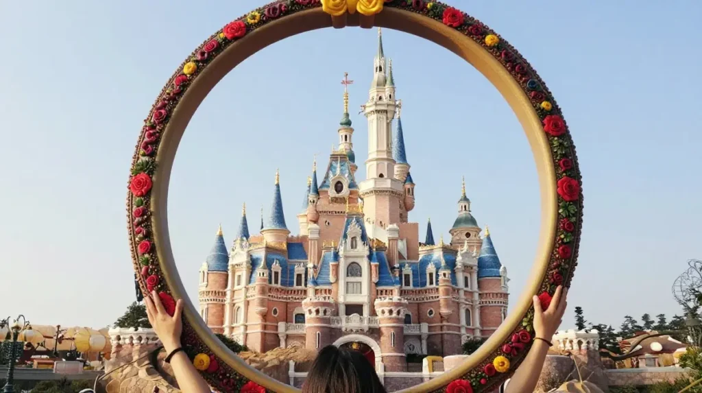 The Disney Hoop Frame Shot