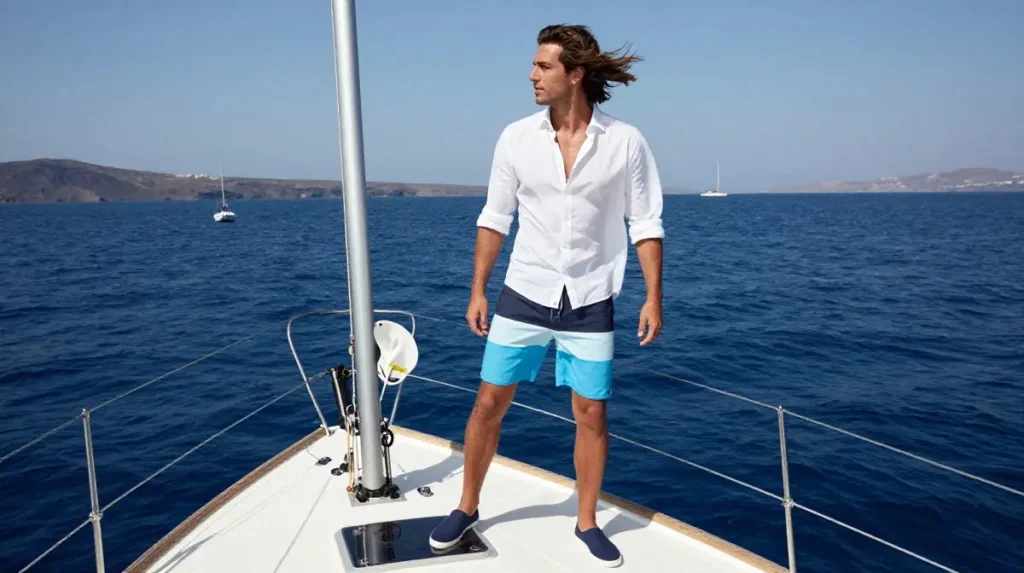 The Men's Boat Trip and Sailing Outfit