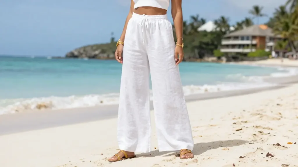 The White Linen Outfit for Montego Bay