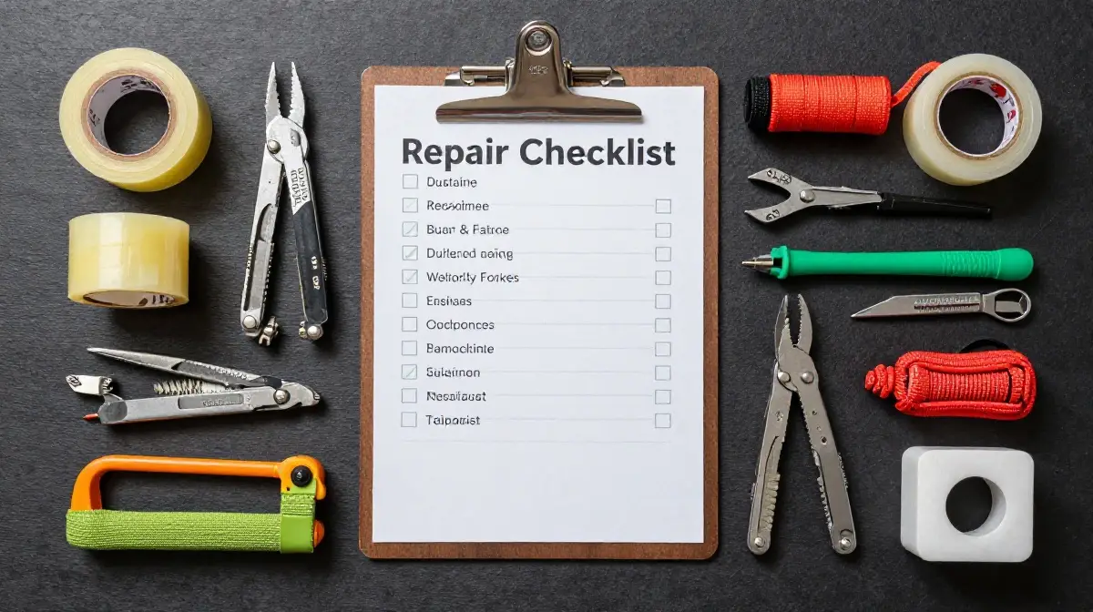 Tools and Repair Checklist