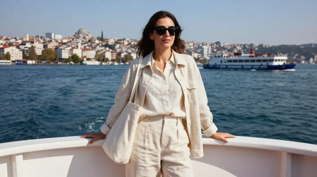 Turkey Outfit for Boat Tour and Bosphorus Cruise
