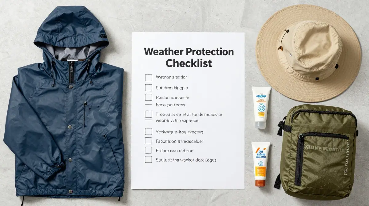 Weather Protection Checklist
