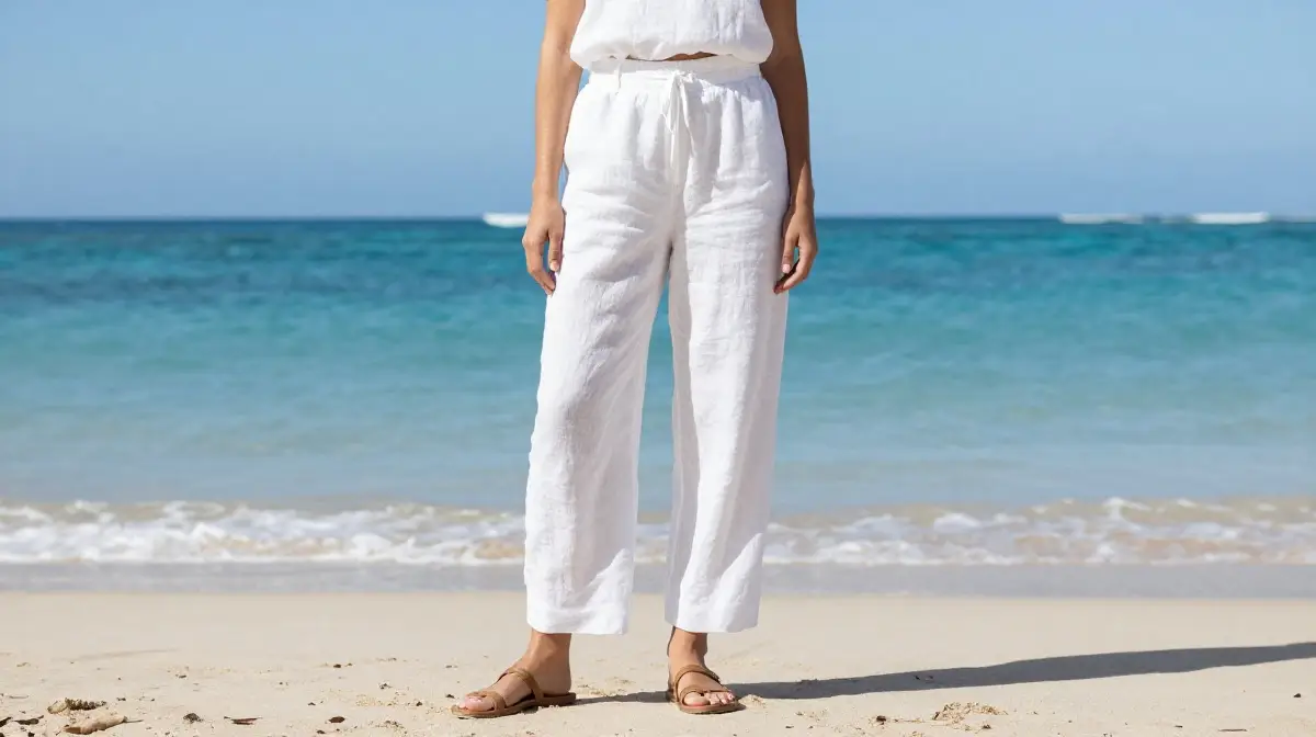 White Linen Outfit