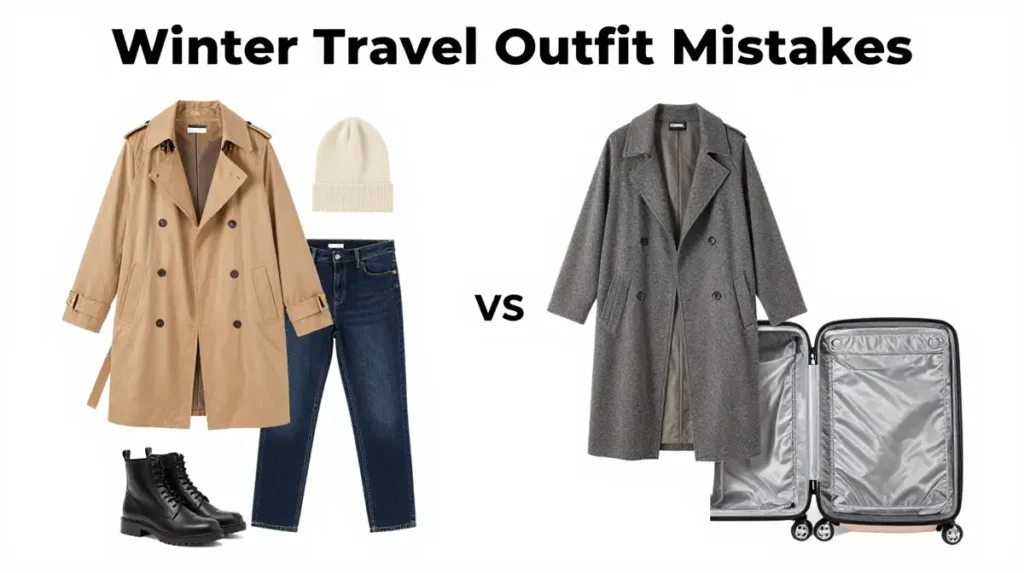 Winter Travel Outfit Mistakes to Avoid