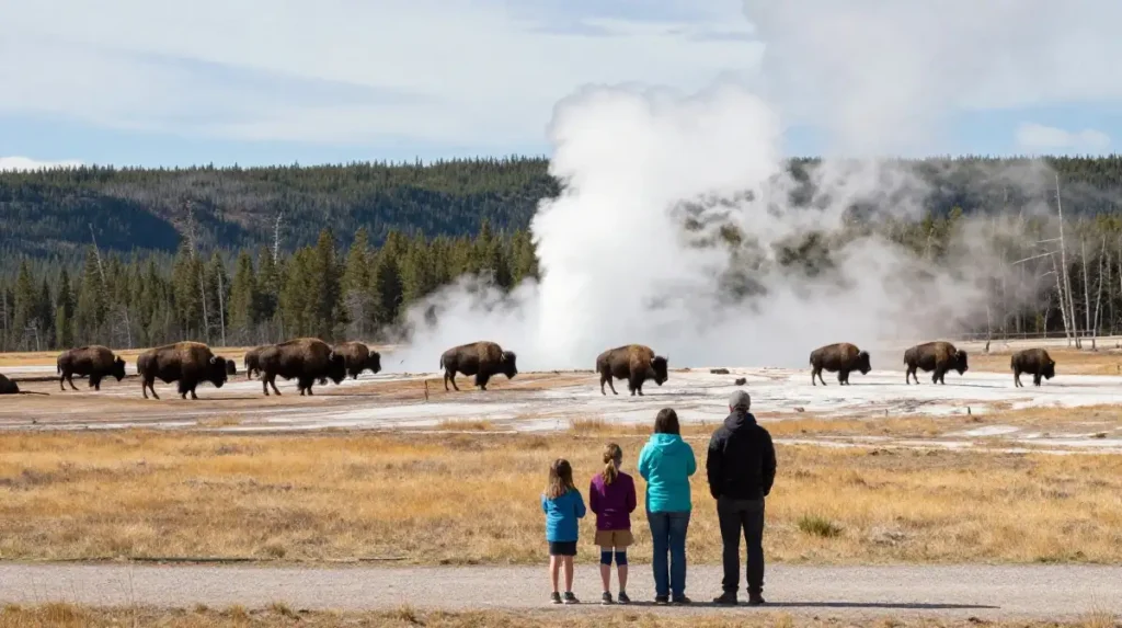 Yellowstone National Park — Wildlife and Geology