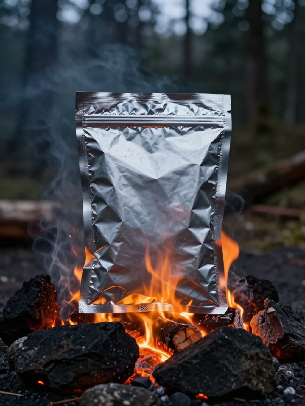 Testing Experimental Foil Packets in Thick Mountain Wilderness