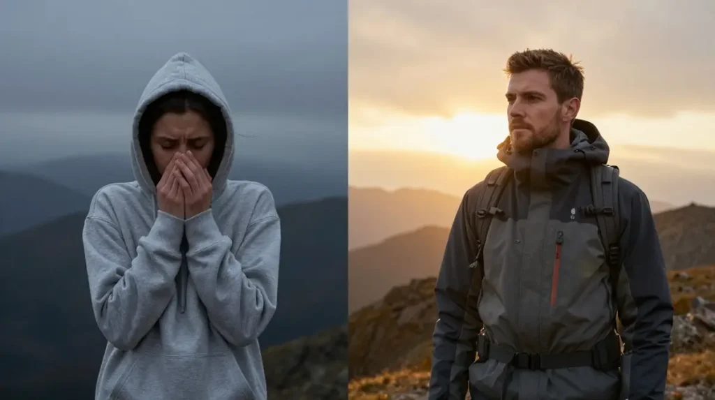 The Layering Mistake That Leaves Women Freezing at 12000 Feet