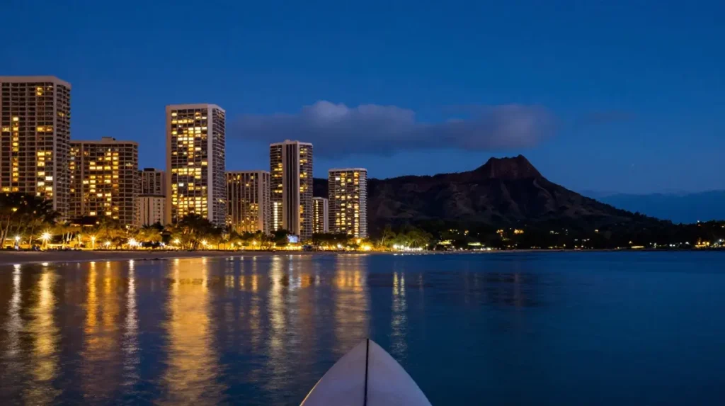 Diamond Head and Waikiki Wallpapers That Carry Urban Aloha Energy