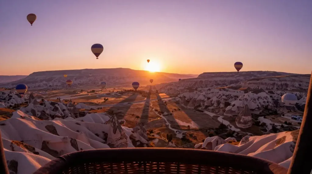 Cappadocia at Sunrise From a Hot Air Balloon — Forty Minutes of Pure Transcendence