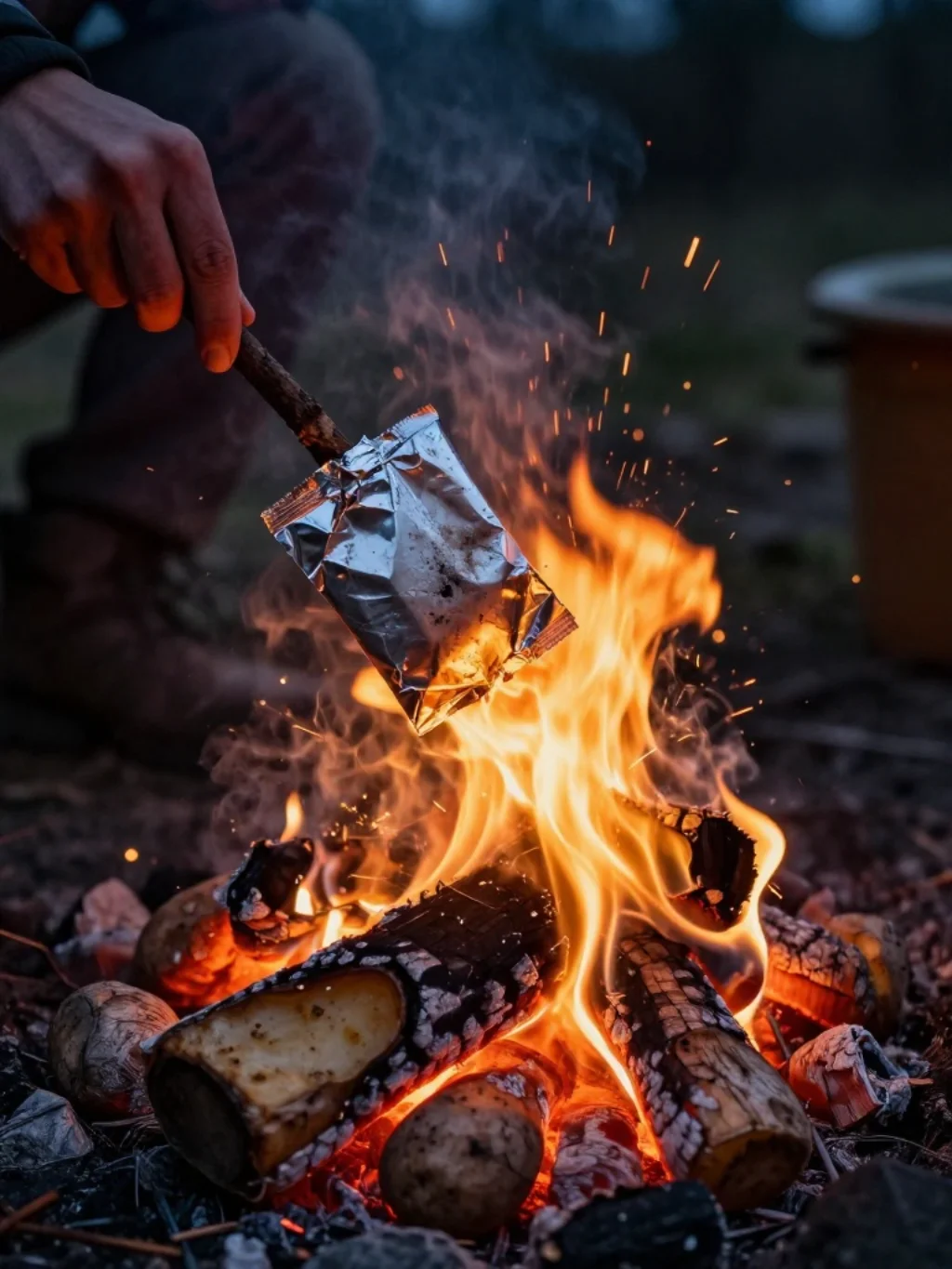 Embracing the Rustic Charm of Foil Wrapped Coals Cookery