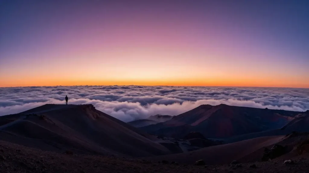Sunrise at Haleakala Does Something to a Person That Is Very Hard to Explain