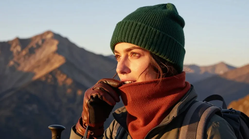 Accessories That Pull a Fall Mountain Look Together Without the Bulk
