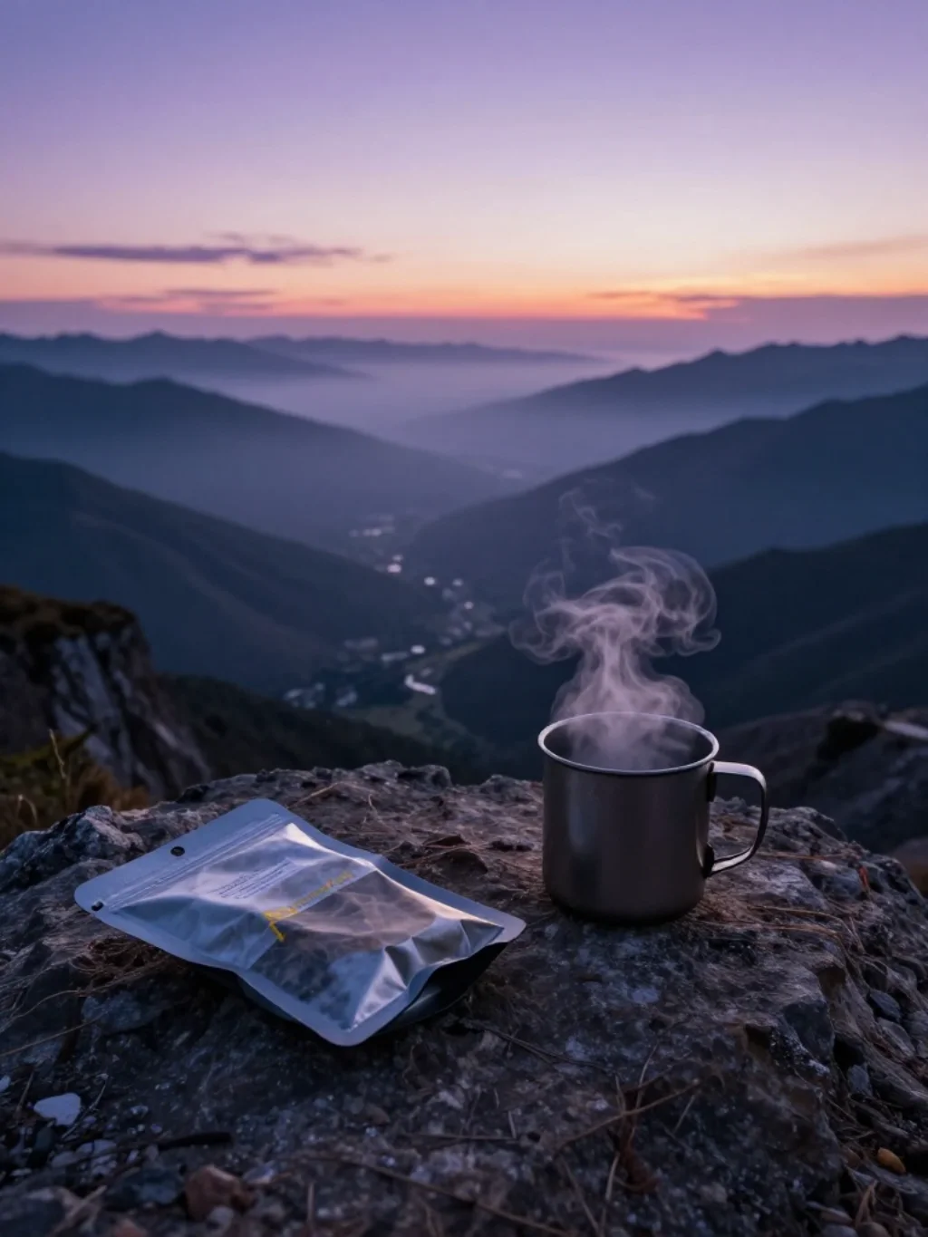 Charting Twilight Transition Aromas in Elevated Mountain Campsites