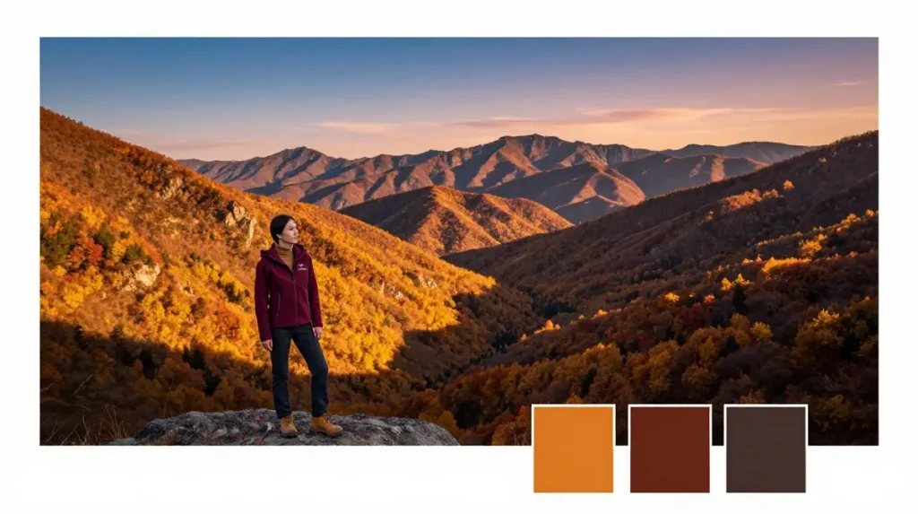 Color Palettes That Make Fall Mountain Photos Look Magazine Worthy