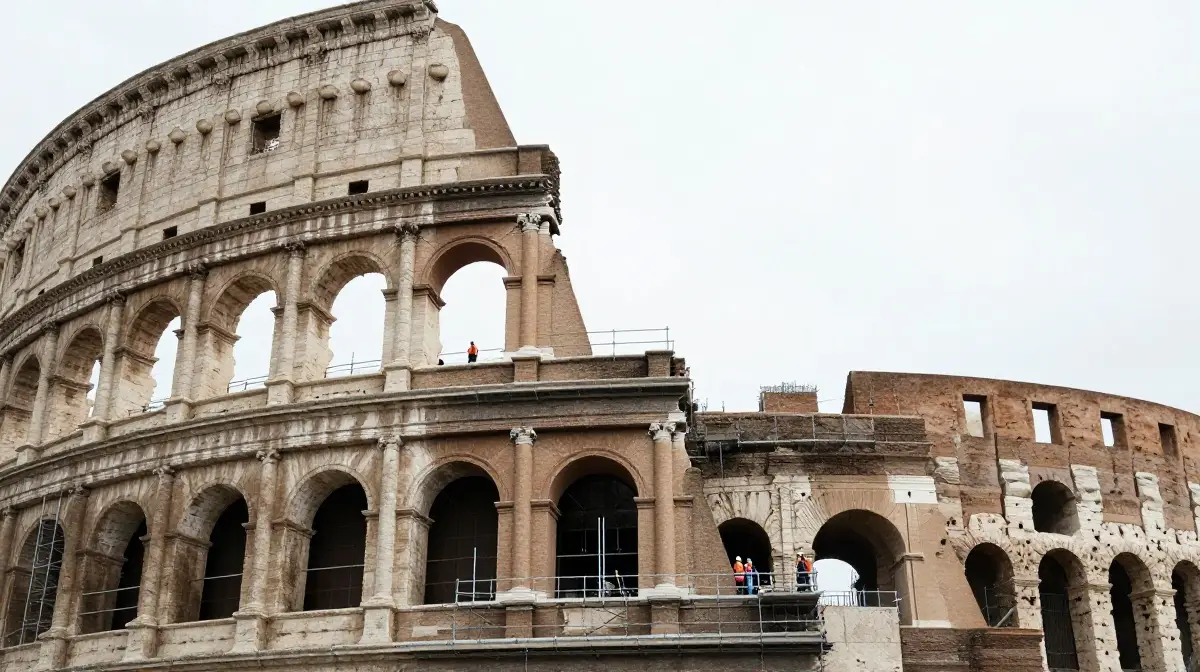 The Restoration War — Who's Saving the Colosseum and What It Costs