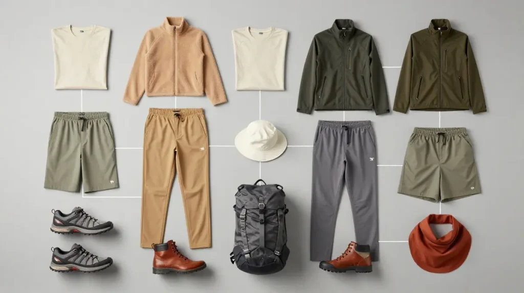 How to Build a Complete Aesthetic Hiking Wardrobe From Scratch