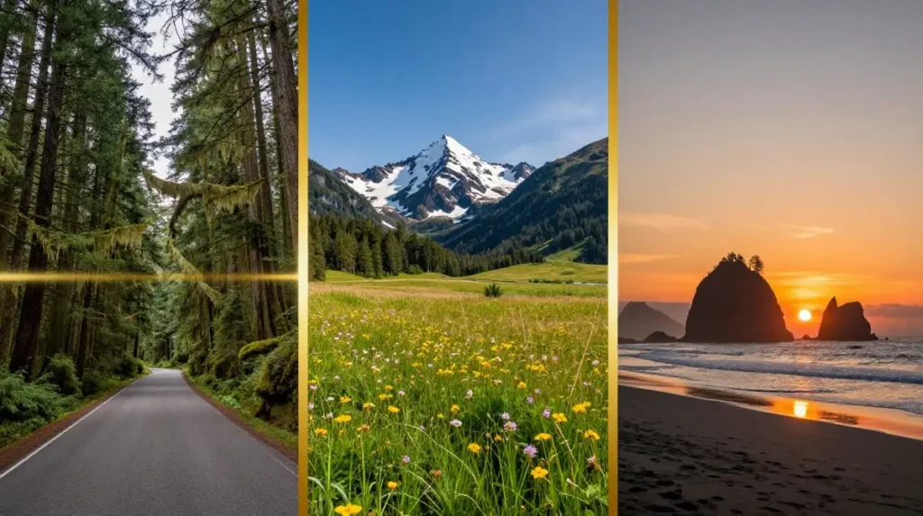 Olympic National Park — One Loop Road Three Completely Different Worlds