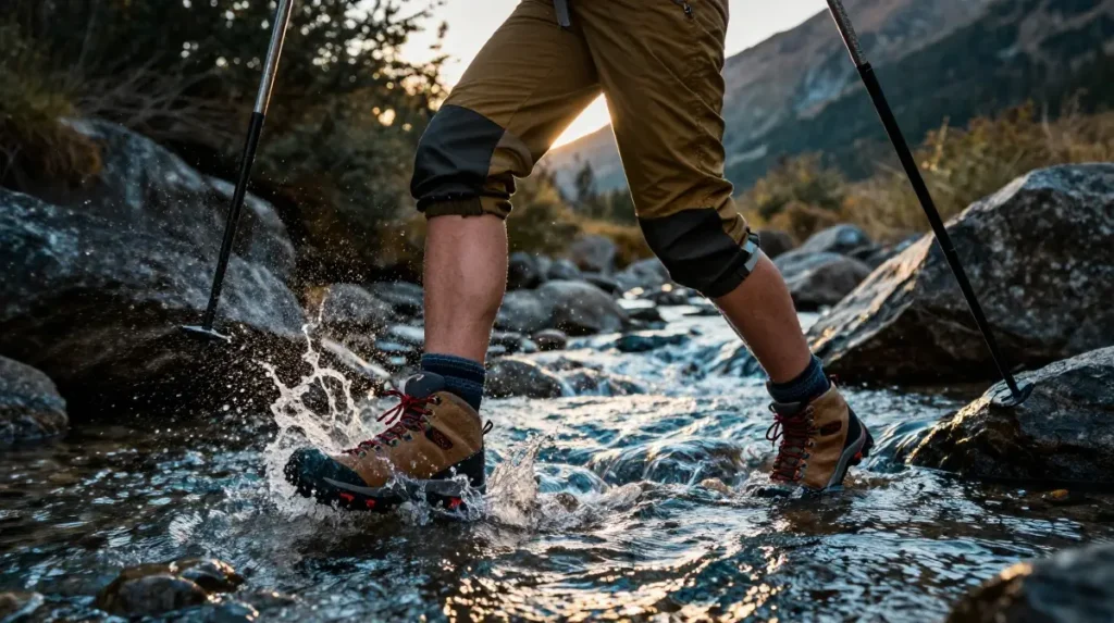 Rocky Terrain Wet Crossings and Scree: Dressing for Specific Mountain Hazards