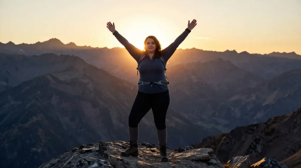 Trek Outfit Women Need for Plus Size Bodies on Demanding Trails