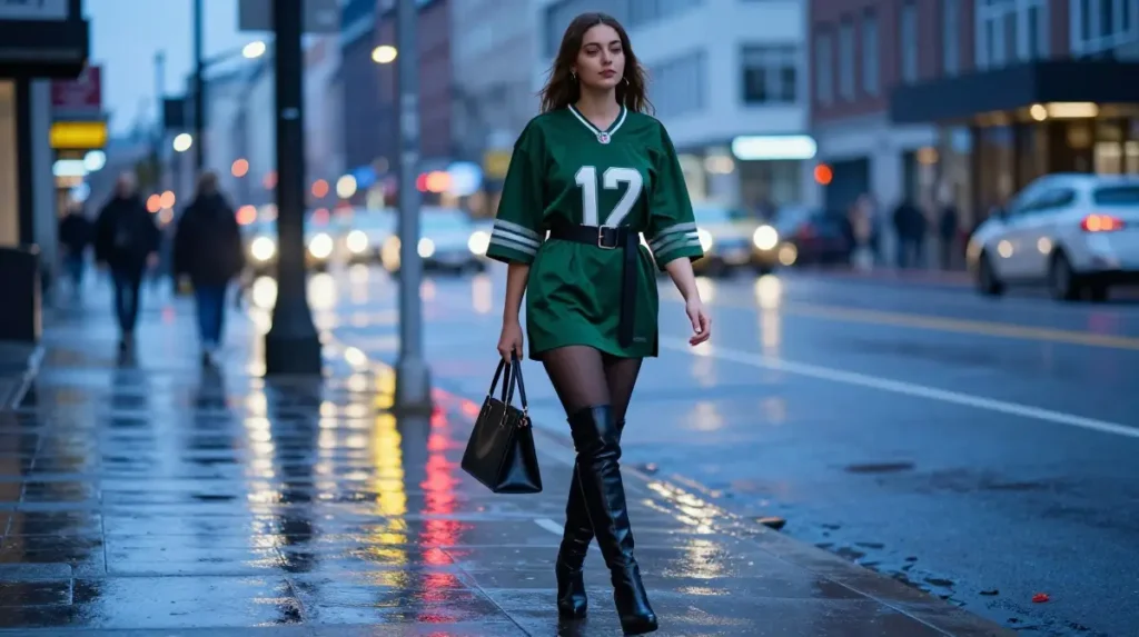 Football Jersey Outfit Ideas Women Are Wearing Beyond the Stadium