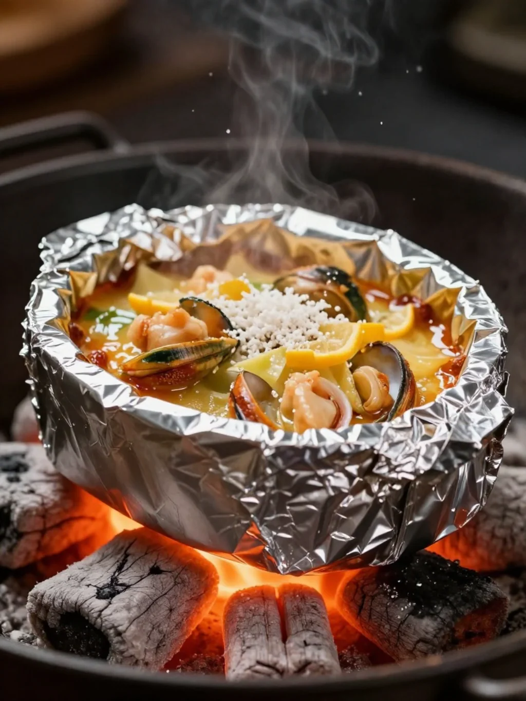 Glazed Ash Portals Blur the Fragile Boundary Separating Flame and Food