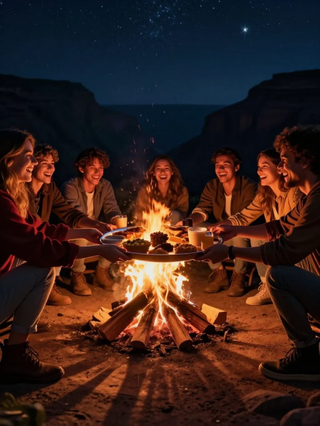 Crafting Memorable Fireside Evenings Around Shared Metal Plates