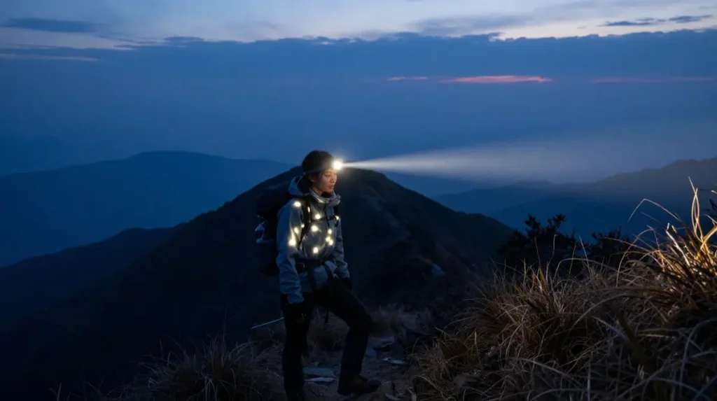 Night Trekking Outfits and the Visibility Gear Most Women Overlook