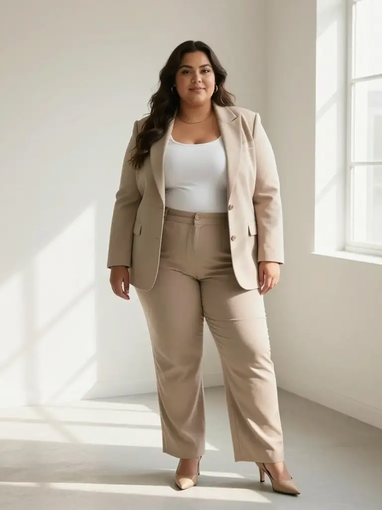 Plus Size Neat Casual Outfits That Prioritize Fit Over Trends