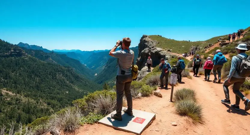 Safety and Etiquette While Taking Photos on Popular Hiking Trails