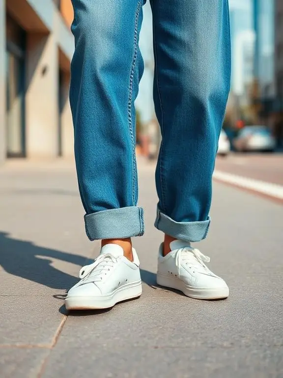 Baggy Jeans Done Right — Rolling the Cuff Without Losing the Shape