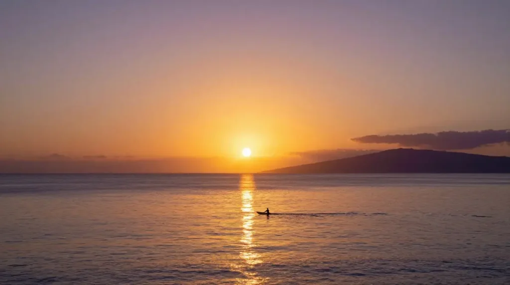 Golden Hour on Maui Captured in Wallpapers That Burn With Pacific Light