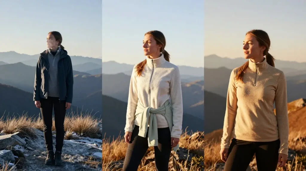 Layering Like a Pro — the Secret Behind Every Aesthetic Hiking Outfit