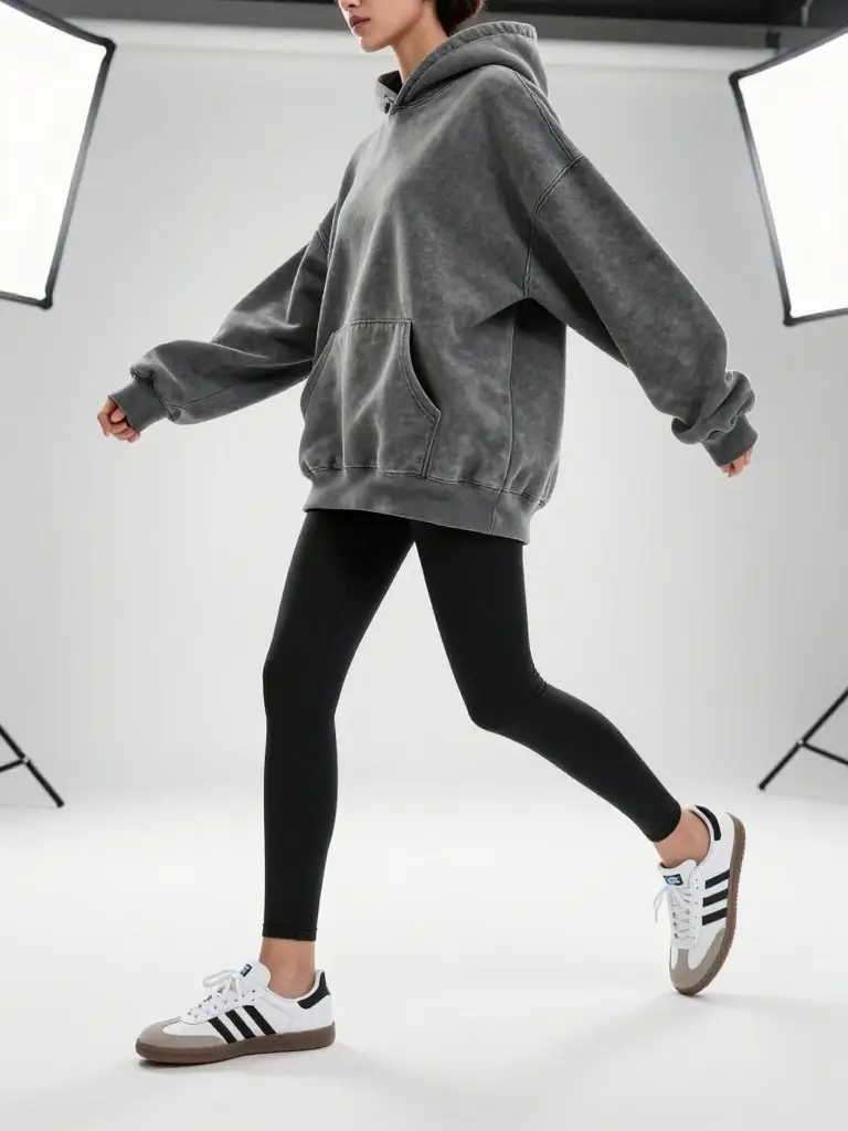 Silhouettes That Move — Mastering the Art of Oversized Athletic Proportion