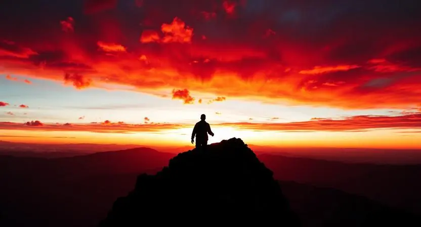 Silhouette Techniques That Transform a Simple Ridge Into Pure Drama