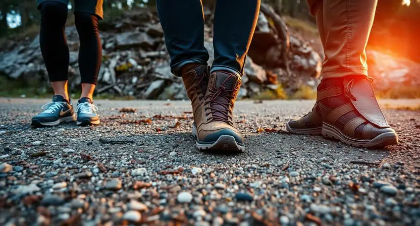 Trail Shoes Sandals and Boots and Which One Summer Terrain Actually Demands