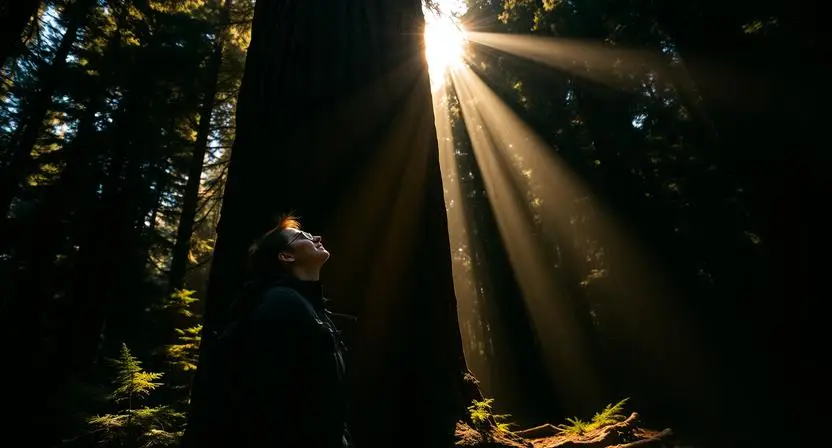 Forest Trail Photography — Working With Dappled Light and Deep Shadow