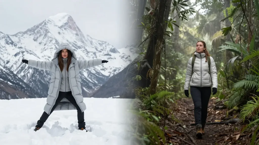Trek Outfit Women Pack for Himalayan Cold Versus Tropical Humidity