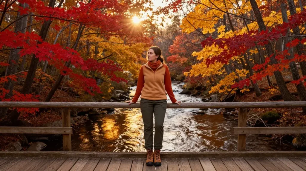 Fall Hiking Aesthetic Outfits That Look Incredible Against Autumn Foliage