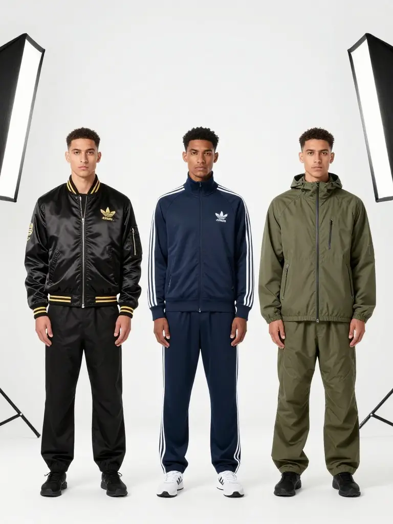 Bomber Jackets, Track Tops, and Windbreakers — the Holy Trinity of the Sporty Look