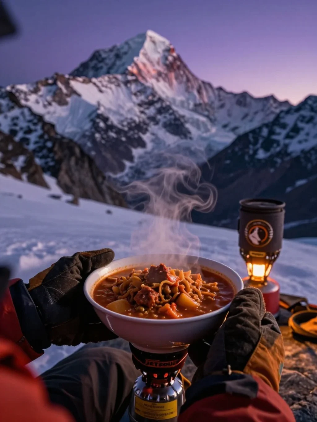 Caloric Density Tactics for Exhausted High Altitude Trekkers
