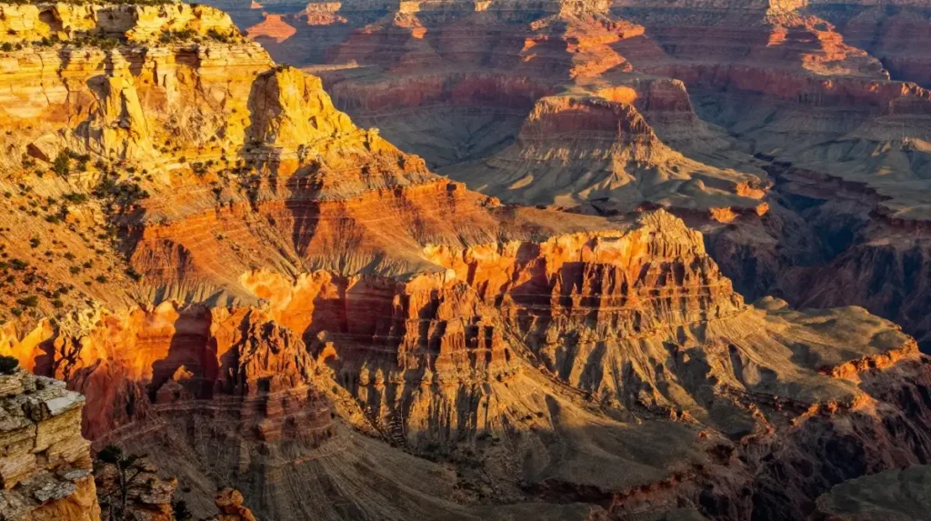 Canyon Wall Color Gradients