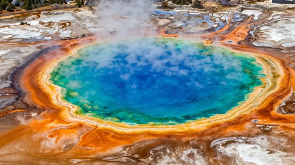 Grand Prismatic Spring Color Palette