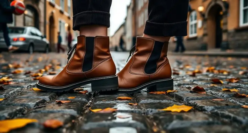 Ankle Boots Leather Laces and Footwear Decisions That Carry the Whole Look