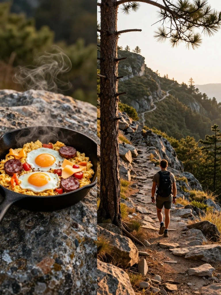 Protein First: Fueling Big Hiking Days Starts with Breakfast Not a Bar